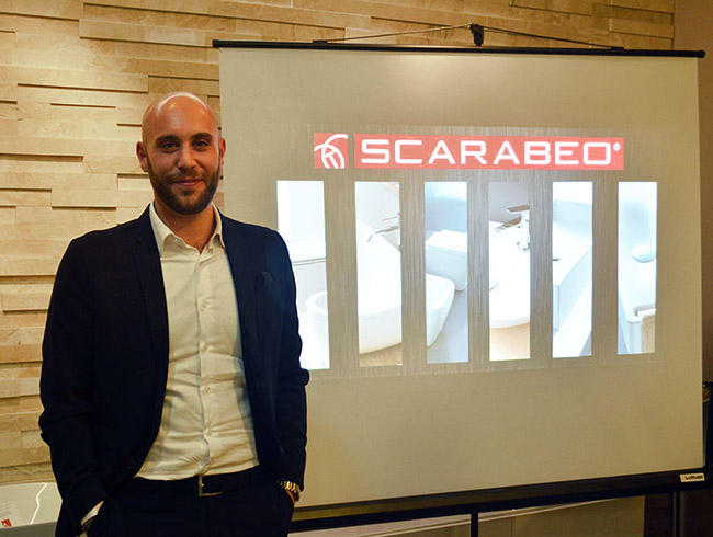 Лоренцо Дель Приоре представитель фабрики Scarabeo Лоренцо Дель Приоре